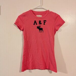Abercrombie pink tee shirt